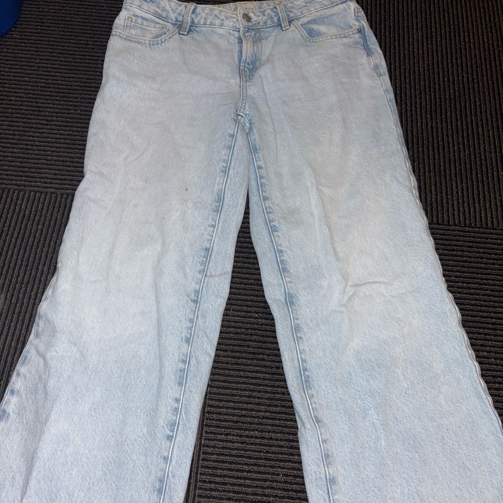 PACSUN Casey Low Rise Light Blue Jeans